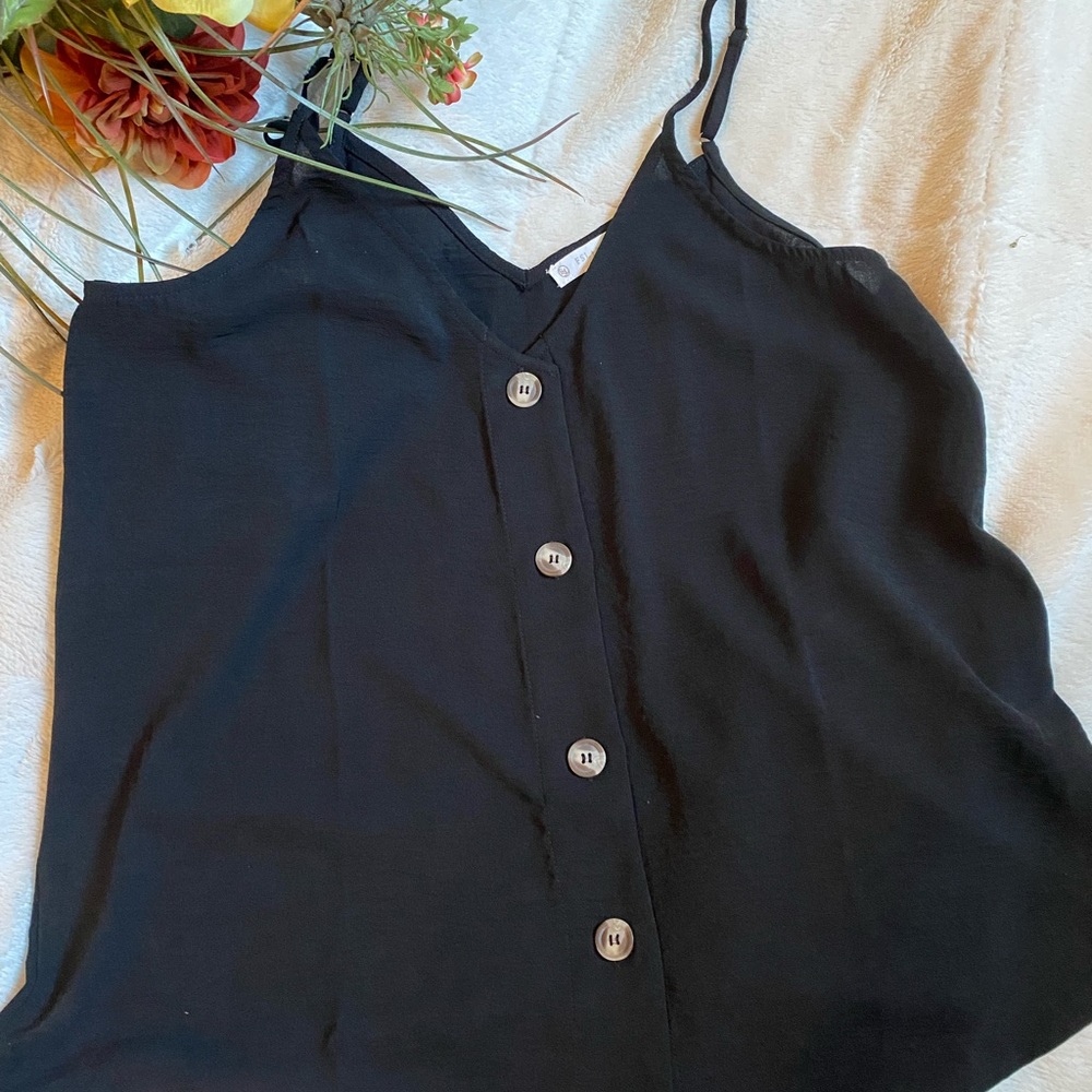 Large black boutique tank
